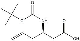 Boc- (R)-3-amino-5-pentenoic acid