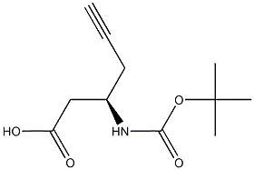 Boc- (R)-3-amino-5-alkyne caproic acid
