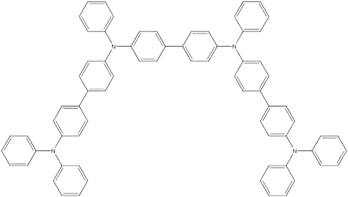 N,N'-BIS(PHENYL)-N,N'-BIS(4'-(N,N-BIS(PHENYLAMINO)BIPHENYL-4-YL)BENZIDINECAS NO.: 167218-46-4