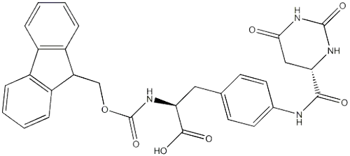 N-[(9H-Fluoren-9-ylMethoxy)carbonyl]-4-[[[(4S)-hexahydro-2,6-dioxo-4-pyriMidinyl]carbonyl]aMino]-L-phenylalanine