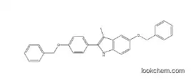 3-METHYL-5-(PHENYLMETHOXY)-2-[4-(PHENYLMETHOXY)PHENYL]-1H-INDOLE