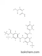 N-(5-Chloro-2-pyridinyl)-2-[[4-[(dimethylamino)iminomethyl]benzoyl]amino]-5-methoxybenzamide (2Z)-2-butenedioate (1:1)