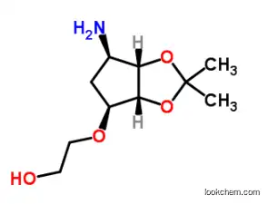 High Quality 2-((3aR,4S,6R,6aS)-6-Amino-2,2-dimethyltetrahydro-3aH-Cyclopenta[d][1,3]dioxol-4-yloxy)ethanol L-Tataric Acid