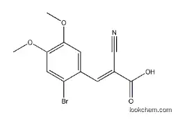 3-(2-bromo-4,5-dimethoxyphenyl)-2-cyanoacrylic acid