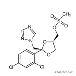 cis-2-(2,4-Dichlorophenyl)-2-(1H-1,2,4-triazol-1-ylmethyl)-1,3-dioxolan-4-ylmethyl methanesulphonate