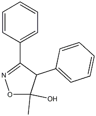5-METHYL-3,4-DIPHENYL-4,5-DIHYDROISOXAZOL-5-OL CAS NO.: 181696-73-1
