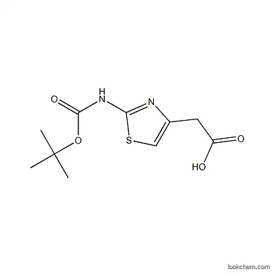 2-{2[(tert-butoxycarbonyl)amino]-1,3-thiazol-4-yl}acetic acid/ 89336-46-9