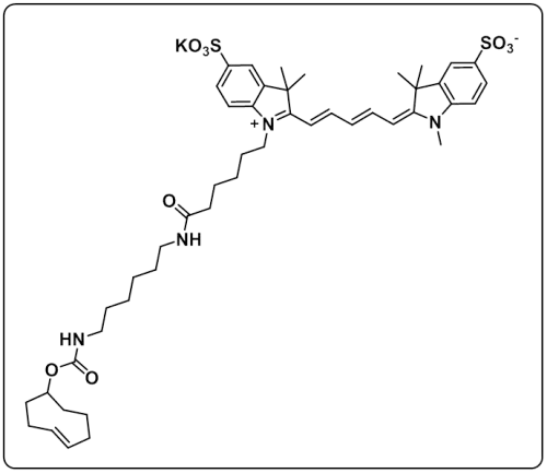 Sulfo-Cy5-(4E)-TCO