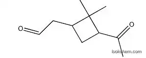 2-(3-acetyl-2,2-dimethyl-cyclobutyl)acetaldehyde