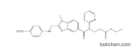 3-[[[2-[[(4-Cyanophenyl)amino]methyl]-1-methyl-1H-benzimidazol-5-yl]carbonyl]pyridin-2-ylamino]propionic acid ethyl ester