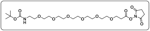 t-Boc-N-amido-PEG6-NHS ester