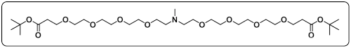 N-Me-N-bis(PEG4-t-butyl ester)