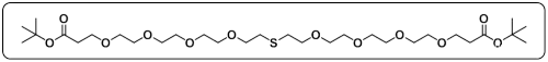 t-Butoxycarbonyl-PEG4-S-PEG4-t-butyl ester