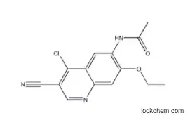 n-(4-Chloro-3-cyano-7-ethoxy-6-quinolinyl) acetamide