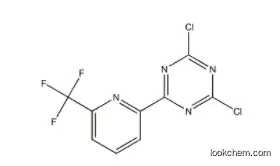 2,4-dichloro-6-(6-(trifluoromethyl)pyridin-2-yl)-1,3,5-triazine