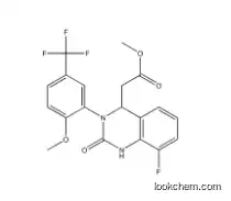 4-Quinazolineacetic acid, 8-fluoro-1,2,3,4-tetrahydro-3-[2-Methoxy-5-(trifluoroMethyl)phenyl]-2-oxo-, Methyl ester