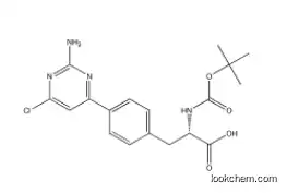 L-Phenylalanine, 4-(2-aMino-6-chloro-4-pyriMidinyl)-N-[(1,1-diMethylethoxy)carbonyl]-