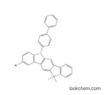 5-(biphenyl-4-yl)-2-bromo-11,11-dimethyl-5,11-dihydroindeno[1,2-b]carbazole