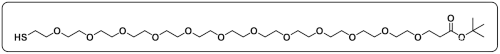 Thiol-PEG12-t-butyl ester