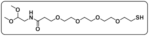 N-(2,2-dimethoxyethyl)-1-mercapto-3,6,9,12-tetraoxapentadecan-15-amide