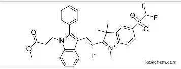 5-[(difluoromethyl)sulphonyl]-2-[2-[1-(3-methoxy-3-oxopropyl)-2-phenyl-1H-indol-3-yl]vinyl]-1,3,3-trimethyl-3H-indolium iodide