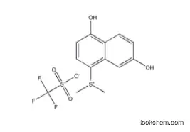 Sulfonium, (4,7-dihydroxy-1-naphthalenyl)dimethyl-, 1,1,1-trifluoromethanesulfonate