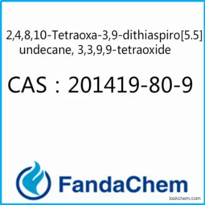 2,4,8,10-Tetraoxa-3,9-dithiaspiro[5.5]undecane, 3,3,9,9-tetraoxide CAS：201419-80-9 fromFandachem