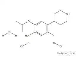 2-Isopropoxy-5-methyl-4-(piperidin-4-yl)aniline dihydrochloride hydrate