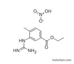 3-[(Aminoiminomethyl)amino]-4-methylbenzoic acid ethyl ester mononitrate