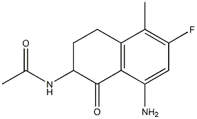 N-(8-Amino-6-fluoro-5-methyl-1-oxo-1,2,3,4-tetrahydronaphthalen-2-yl)acetamide/ LIDE PHARMA- Factory supply / Best price