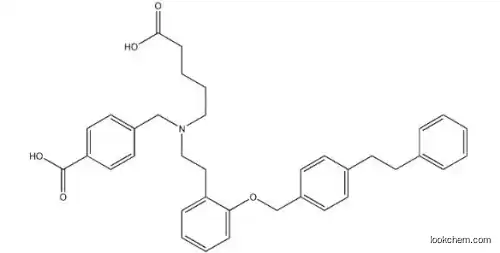 4-[N-(4-Carboxybutyl)-N-[2-[2-[4-(2-phenylethyl)benzyloxy]phenyl]ethyl]aMinoMethyl]benzoic acid
