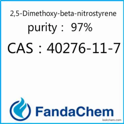 2,5-Dimethoxy-beta-nitrostyrene 97%,cas:40276-11-7 from Fandachem