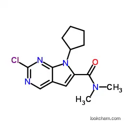 2-chloro-7-cyclopentyl-N,N-dimethyl-7H-pyrrolo[2,3-d]pyrimidine-6-carboxamide/CAS No.:1211443-61-6
