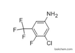 3-CHLORO-4-FLUORO-5-(TRIFLUOROMETHYL)ANILINE