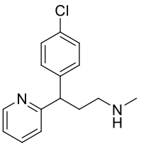(3RS)-3-(4-chlorophenyl)-N-methyl-3-(pyridin-2-yl)propan-1-amine