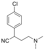 2-(4-chlorophenyl)-4-(dimethylamino)butanenitril