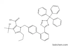 N2-Trityl OlMesartan Acid