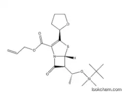 (5R,6S)-6-[(1R)-1-[[(1,1-Dimethylethyl)dimethylsilyl]oxy]ethyl]-7-oxo-3-[(2R)-tetrahydro-2-furanyl]-4-thia-1-azabicyclo[3.2.0]hept-2-ene-2-carboxylic acid 2-propenyl ester