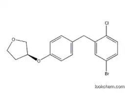 Furan, 3-[4-[(5-broMo-2-chlorophenyl)Methyl]phenoxy]tetrahydro-, (3S)-