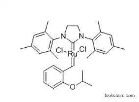 (1,3-BIS-(2,4,6-TRIMETHYLPHENYL)-2-IMIDAZOLIDINYLIDENE)DICHLORO(O-ISOPROPOXYPHENYLMETHYLENE)RUTHENIUM