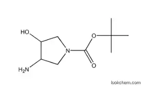 1-Pyrrolidinecarboxylicacid,3-amino-4-hydroxy-,1,1-dimethylethylester(9CI)