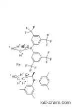 (R)-(-)-1-[(S)-2-(DI(3,5-BIS-TRIFLUOROMETHYLPHENYL)PHOSPHINO)FERROCENYL]ETHYLDI(3,5-DIMETHYLPHENYL)PHOSPHINE