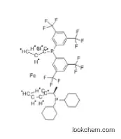 (R)-(-)-1-[(S)-2-(DI(3,5-BIS-TRIFLUOROMETHYLPHENYL)PHOSPHINO)FERROCENYL]ETHYLDICYCLOHEXYLPHOSPHINE