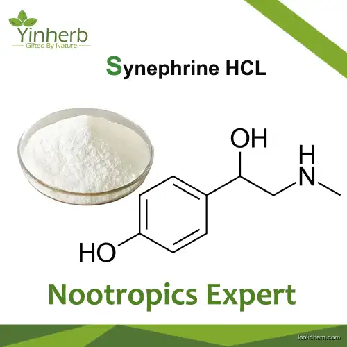 Bulk 98% Synephrine Hydrochloride Powder Synephrine HCl for Weight Loss