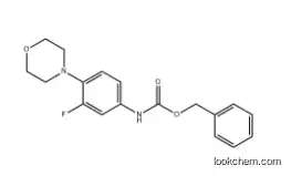 N-BENZYLOXYCARBONYL-3-FLUORO-4-MORPHOLINOANILINE