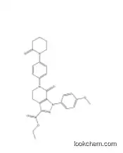 1-(4-Methoxyphenyl)-7-oxo-6-[4-(2-oxopiperidin-1-yl)phenyl]-4,5,6,7-tetrahydro-1H-pyrazolo[3,4-c]pyridine-3-carboxylic acid ethyl ester