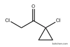 Ethanone, 2-chloro-1-(1-chlorocyclopropyl)- (9CI)