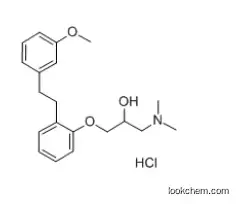 1-(Dimethylamino)-3-[2-[2-(3-methoxyphenyl)ethyl]phenoxy]-2-propanol hydrochloride