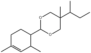 2-(2,4-DIMETHYLCYCLOHEX-3-ENE-1-YL)-5-METHYL-5-(1-METHYLPROPYL)-1,3-DIOXANE/117933-89-8