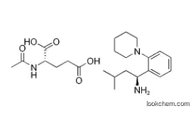 (S,S')-3-METHYL-1-(2-PIPERIDINOPHENYL)BUTYLAMINE, N-ACETYL-GLUTAMATE SALT